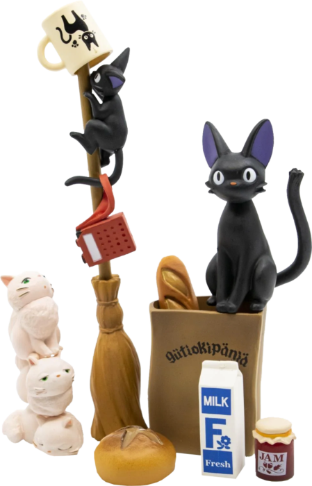 Kiki S Delivery Service Jiji Nosechara Pvc Stacking Figure By