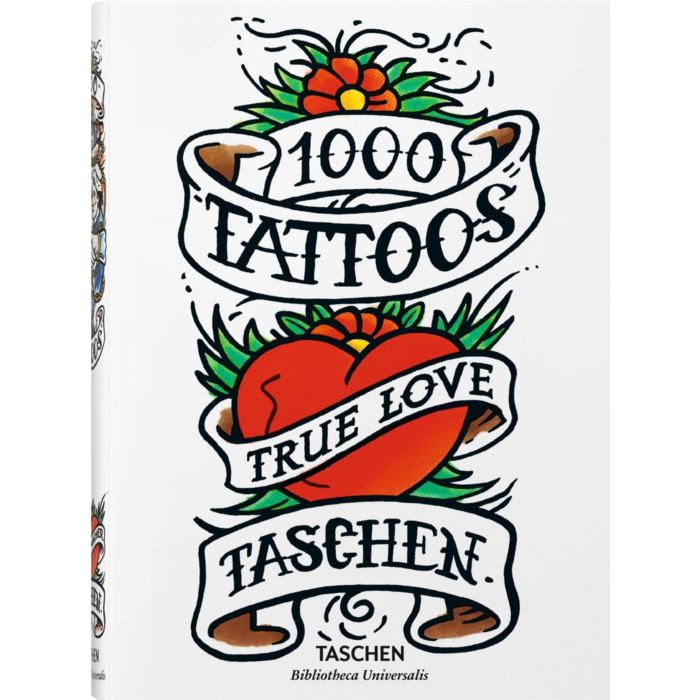 1000 Tattoos by Henk Schiffmaher Hardcover Book by Taschen | Popcultcha