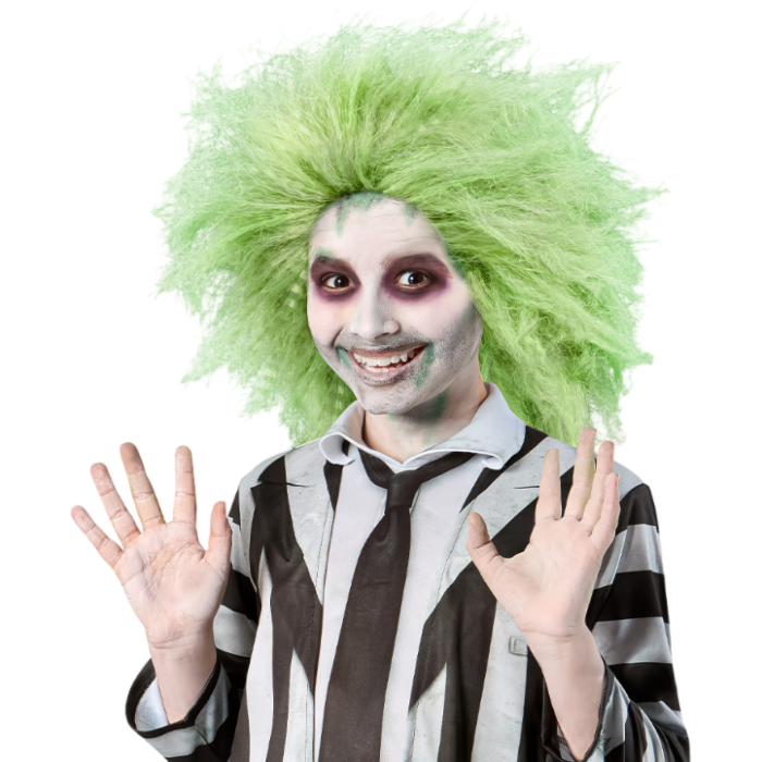 Green wig beetlejuice best sale