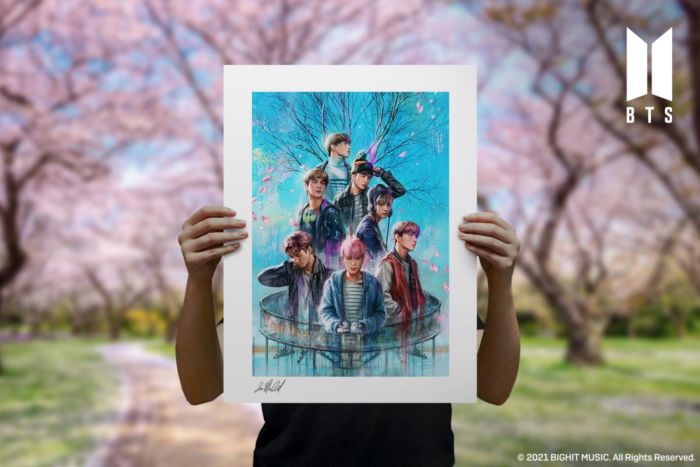 BTS IDOL Fine Art Print 12X16（¥19