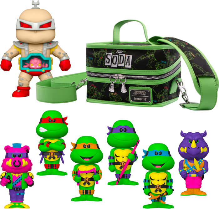 TMNT Funko Soda Vinyl Figures: cheapest Complete Set w/Loungefly Cooler *COMMONS*