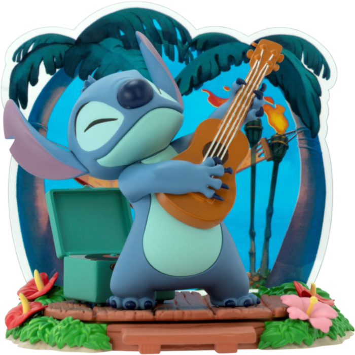 Lilo & Stitch - Stitch with Guitar 1/10th Scale Statue by ABYstyle ...