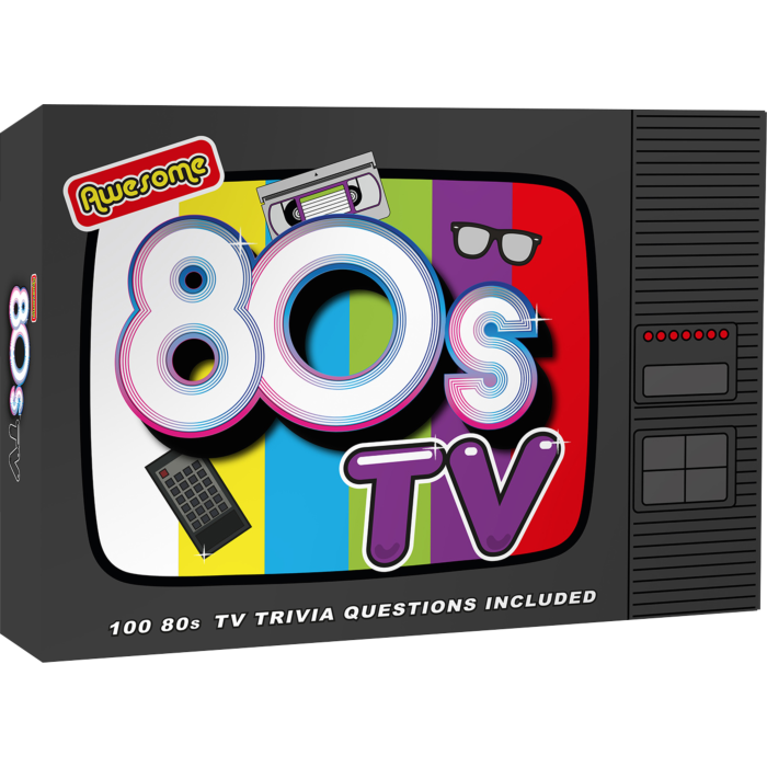 Awesome 80s TV Trivia - Card Game by Gift Republic | Popcultcha