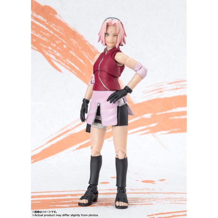 Naruto Shippuden Haruno outlet Sakura Outfit Bundle Officially Licensed Shirt, Skirt