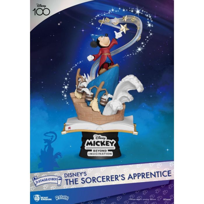 Fantasia (1940) - Mickey Mouse The Sorcerer's Apprentice D-Stage Exclusive  Version 6