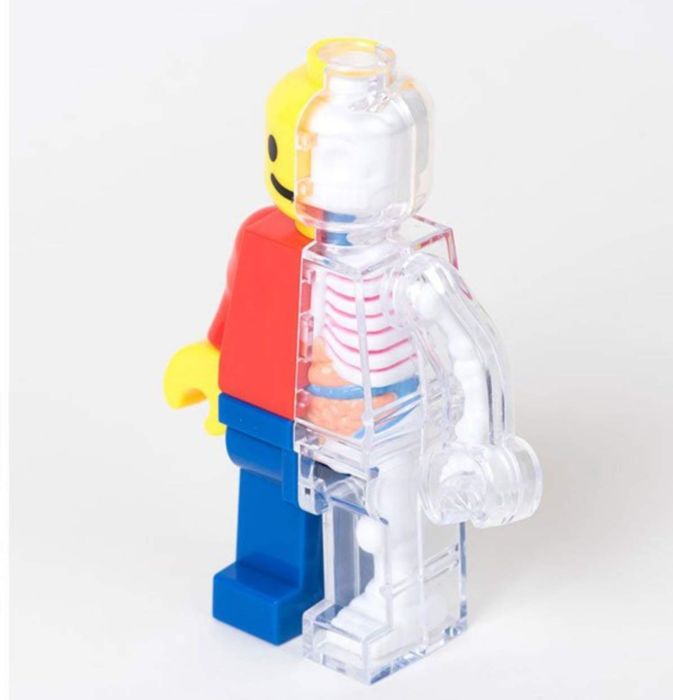 4D Master - Brick Man Funny Anatomy 5” Vinyl Figure by Jason Freeny |  Popcultcha