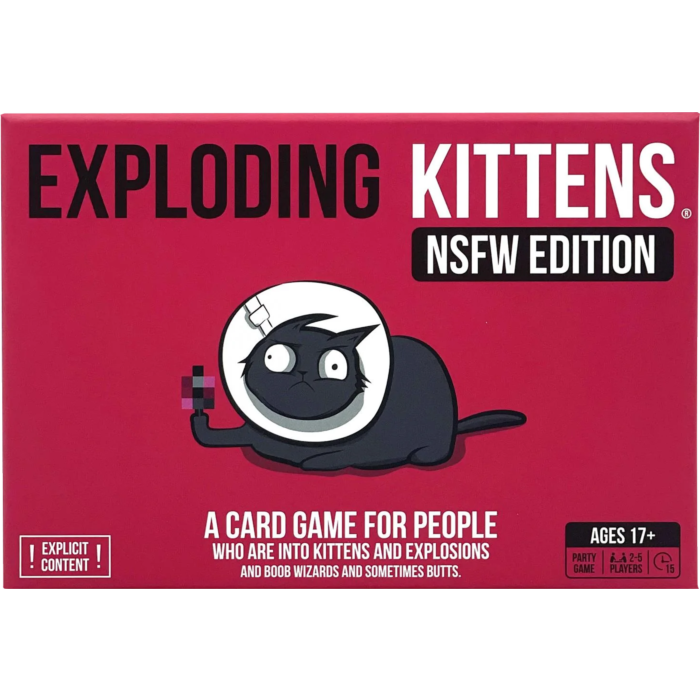 Exploding Kittens - NSFW Edition Card Game By Exploding Kittens ...