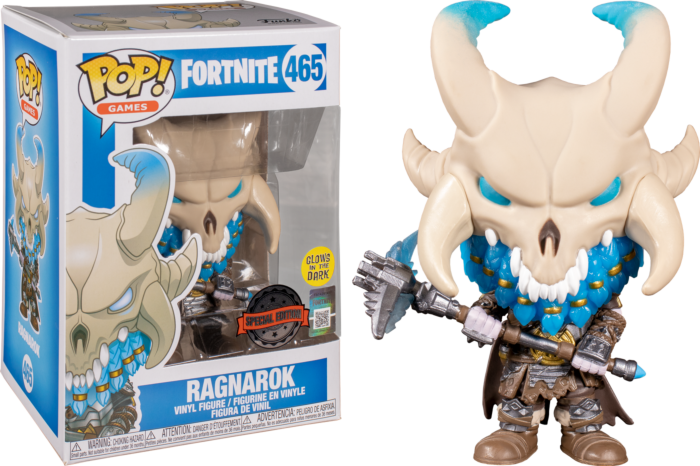 Fortnite - Ragnarok Glow in the Dark Pop! Vinyl Figure & T-Shirt Box Set by  Funko | Popcultcha