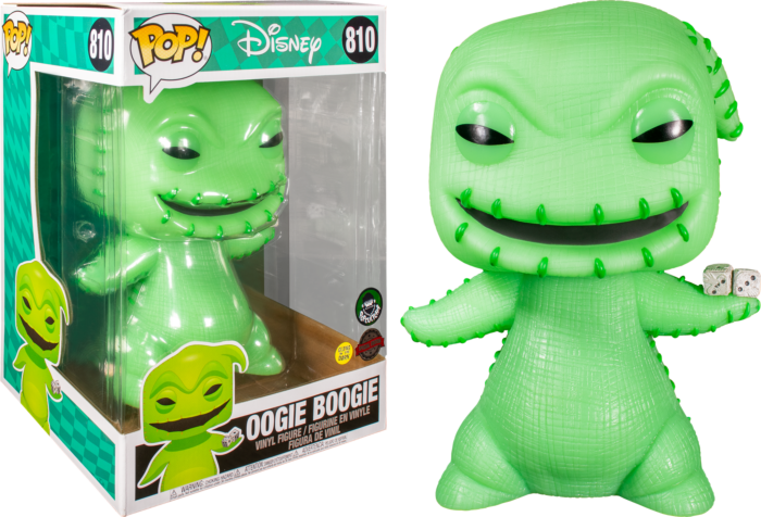 Oogie Boogie Funko POP Limited buy Edition Glow in the Dark 10 inches