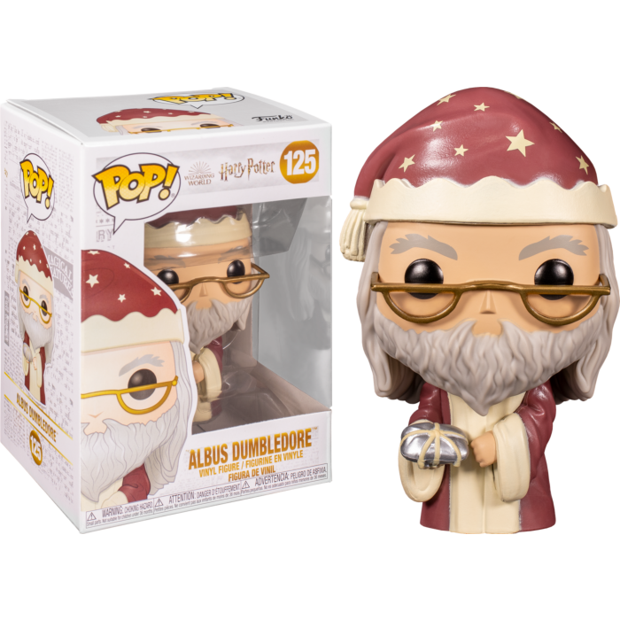 Harry Potter | Albus Dumbledore Holiday Funko Pop! Vinyl Figure ...