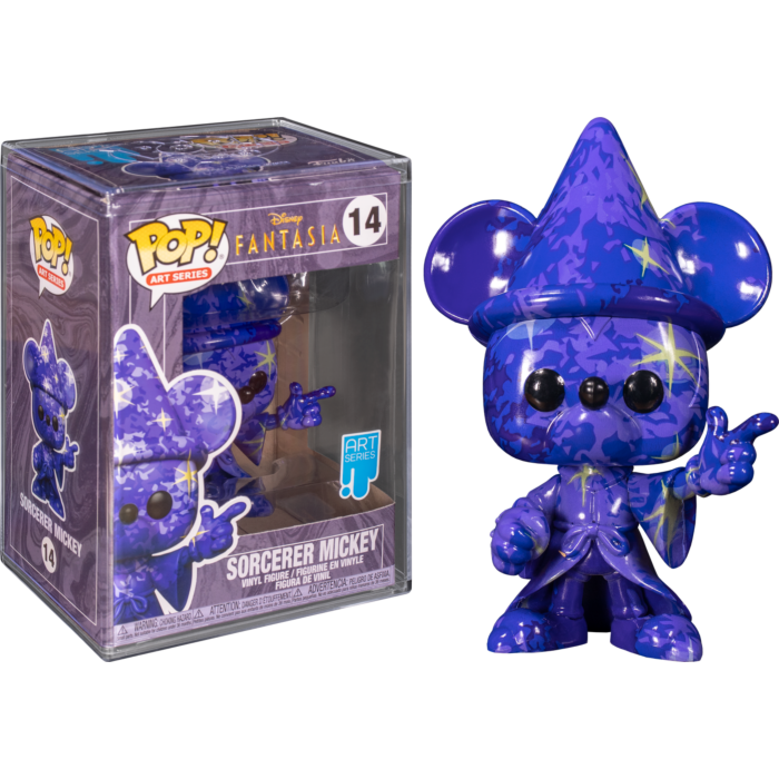 Fantasia | Sorcerer Mickey Blue Artist Series 80th Anniversary Funko ...