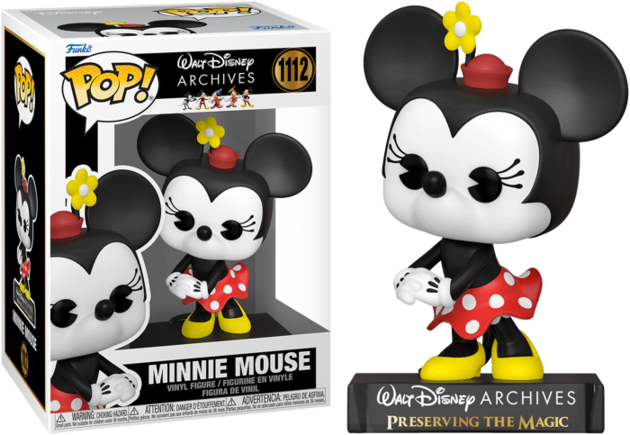 Mickey Mouse | Minnie Mouse Disney Archives Funko Pop! Vinyl Figure ...