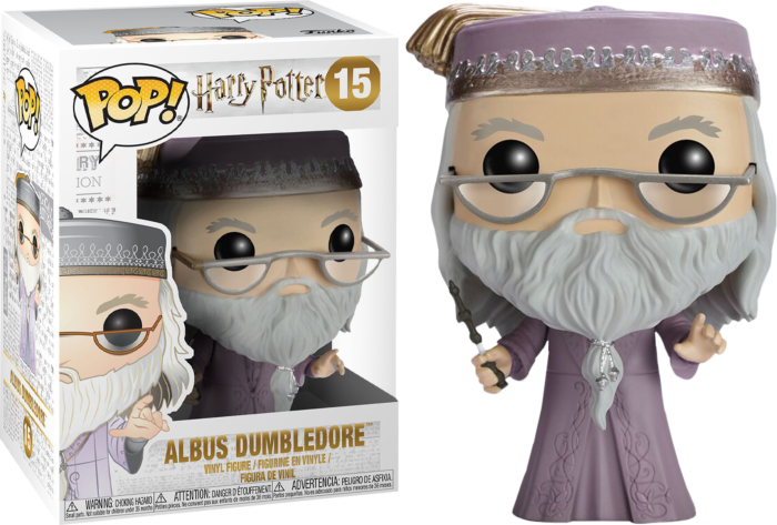 Albus Dumbledore with Wand Funko Pop! Vinyl | Harry Potter | Popcultcha