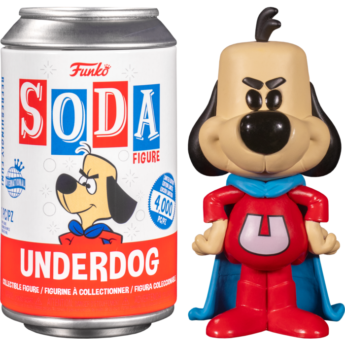 Underdog | Underdog Vinyl SODA Figure in Collector Can (International ...