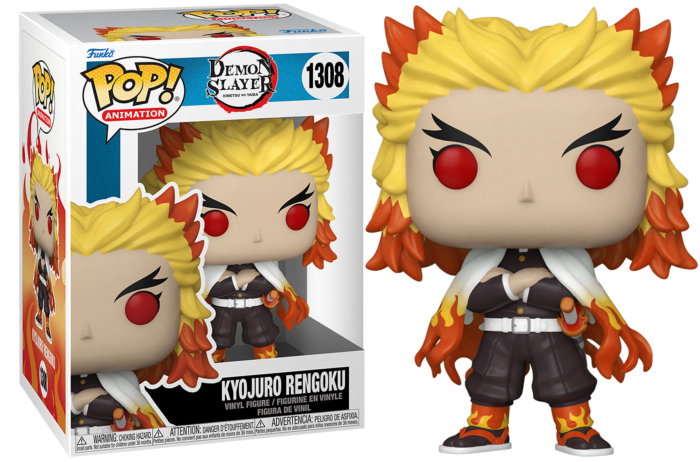 Demon Slayer | Kyojuro Rengoku Pop! Vinyl Figure by Funko | Popcultcha