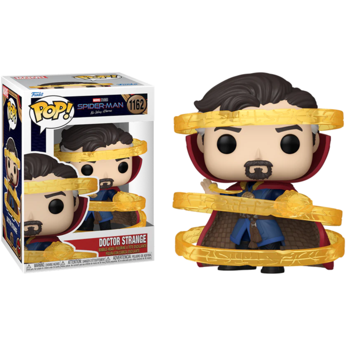 Spider-Man: No Way Home - Doctor Strange with Spell Pop! Vinyl Figure ...