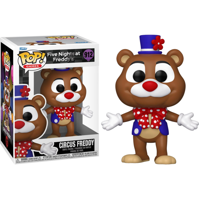 Five Nights at Freddy’s - Circus Freddy Pop! Vinyl Figure by Funko ...