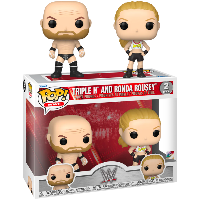 Funko Pop! TRIPLE H AND store RONDA ROUSEY