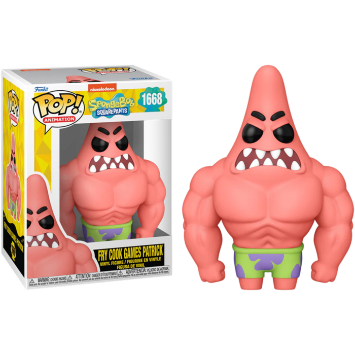 SpongeBob SquarePants - Fry Cook Games Patrick 25th Anniversary Pop! Vinyl  Figure by Funko | Popcultcha