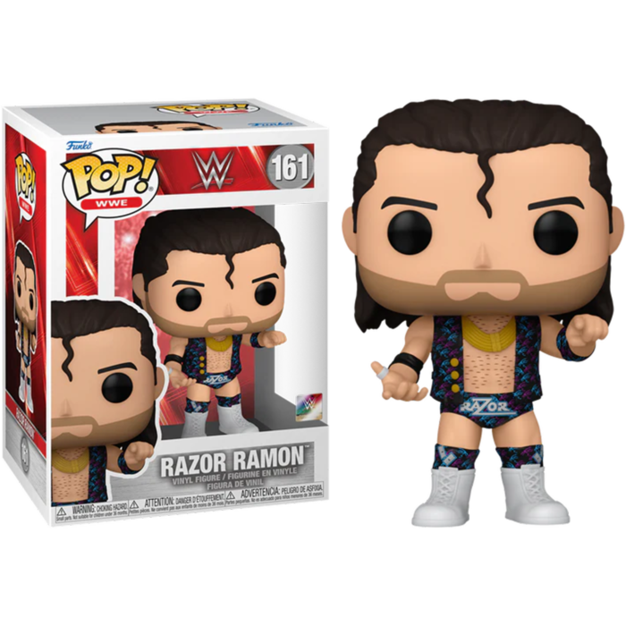 WWE - Razor Ramon Pointing Pop! Vinyl Figure by Funko | Popcultcha