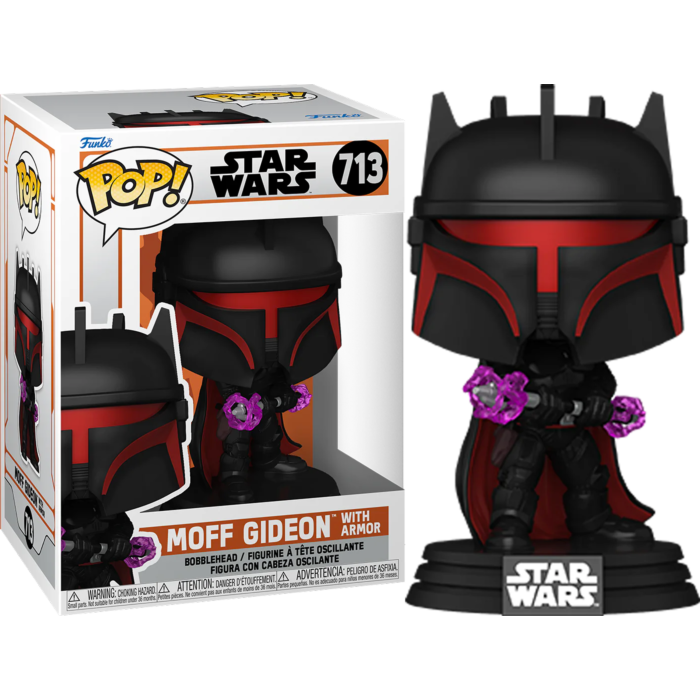 Star Wars: The Mandalorian - Moff Gideon with Armor Pop! Vinyl Figure ...