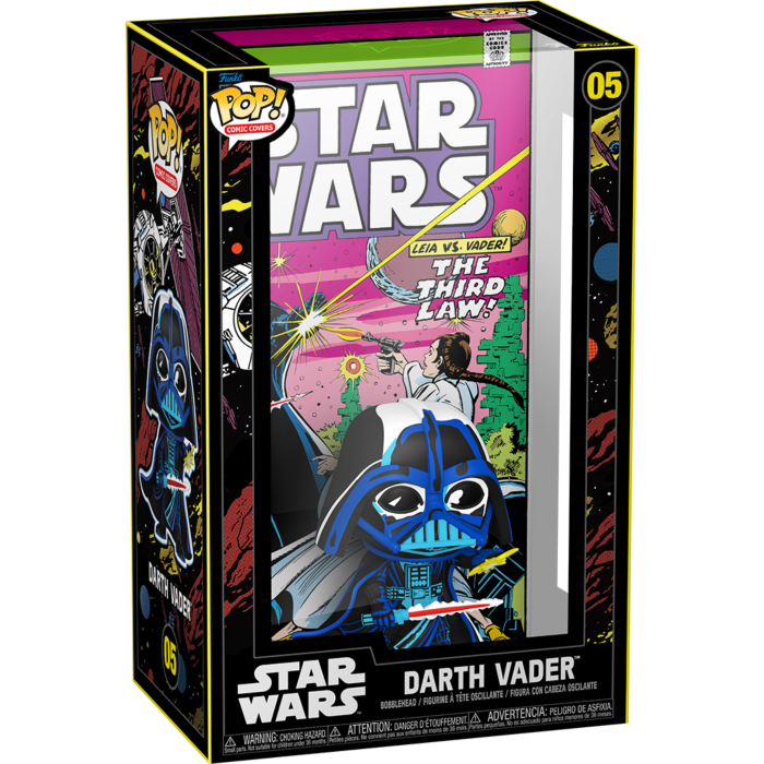 Star Wars (1977) - Darth Vader #48 Pop! Comic Covers Vinyl Figure By ...