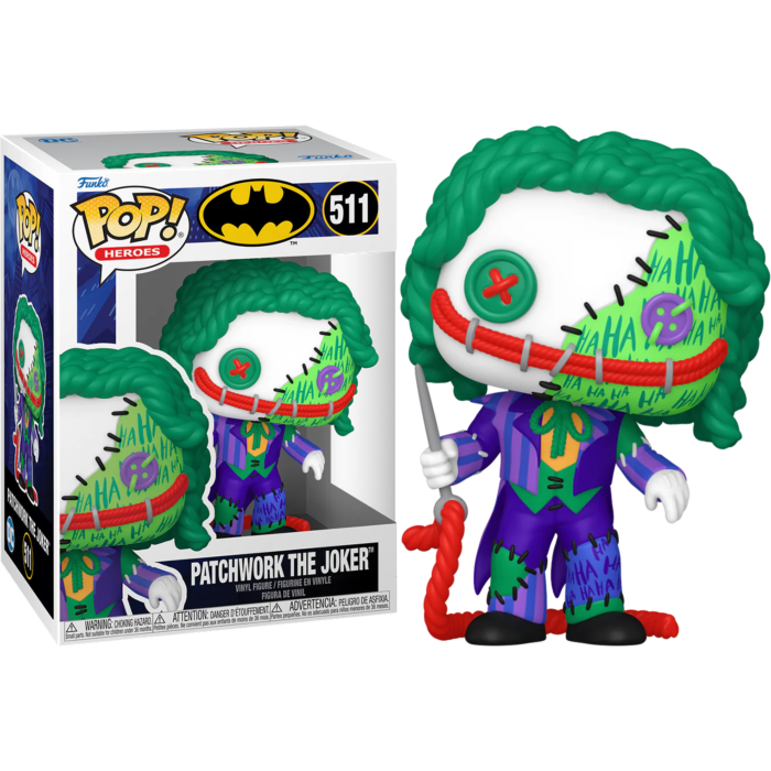 DC Comics - Patchwork The Joker Pop! Vinyl Figure by Funko | Popcultcha