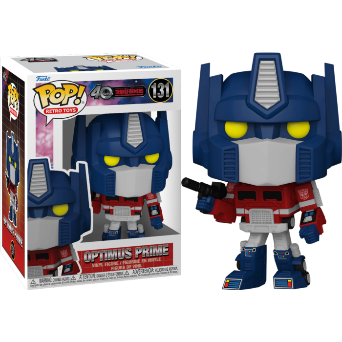 Transformers: Generation 1 - Optimus Prime Pop! Vinyl Figure By Funko ...