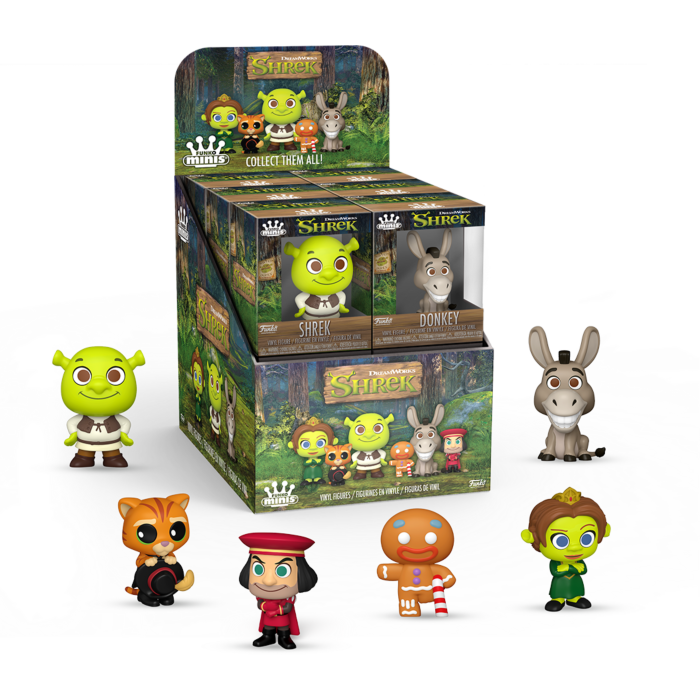 Shrek - Dreamworks 30th Anniversary Funko Minis Vinyl Figure Blind Box ...