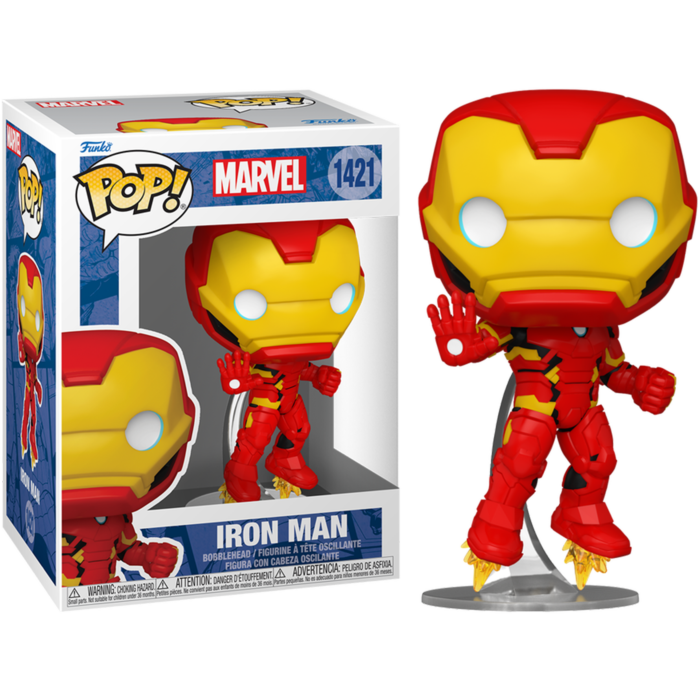 Marvel Comics: New Classics - Iron Man Pop! Vinyl Figure by Funko ...