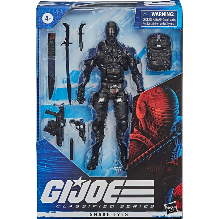 G.I. Joe - Snake Eyes Classified Series 6” Action Figure by Hasbro ...