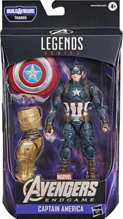 Avengers 4: Endgame - Captain America Marvel Legends 6” Scale Action ...