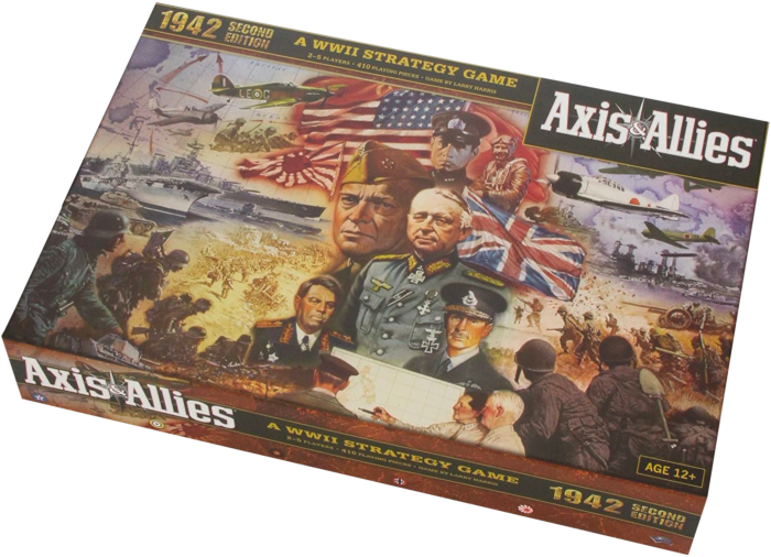 Avalon Hill Axis & newest Allies 1942 Second Edition WWII Strategy Board Game