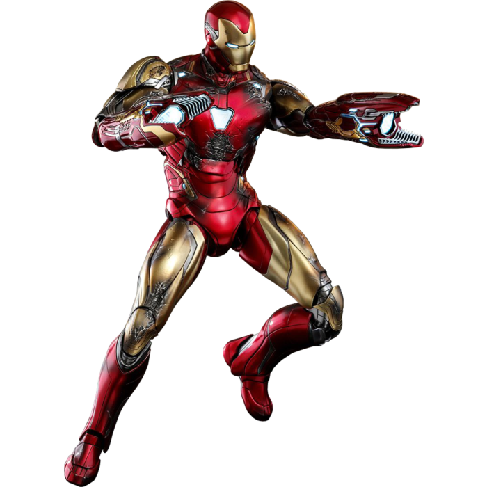 Avengers 4 Endgame Iron Man Mark LXXXV 85 Battle Damaged 1 6th Scale Die Cast Hot Toys Action Figure by Hot Toys Popcultcha