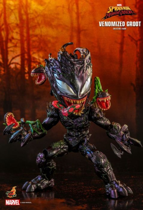 Venomized Groot Hot popular Toys figure