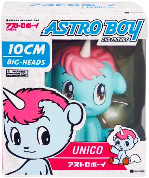 Astro Boy and Friends - Unico Big-Heads 4” Vinyl Figure by Heathside |  Popcultcha