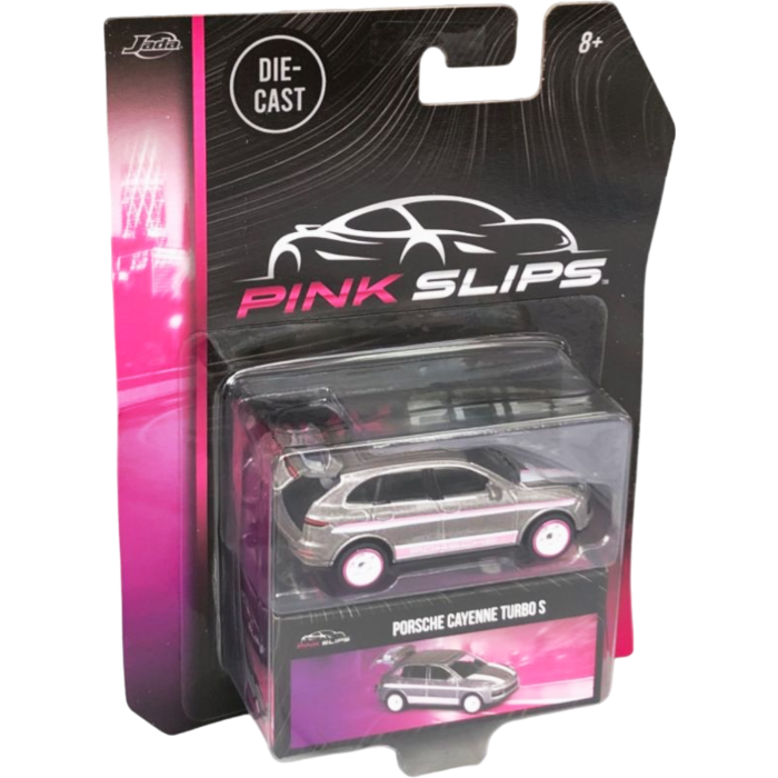 Pink Slips - Grey Porsche Cayenne Turbo S 1/64th Scale Die-Cast Vehicle ...