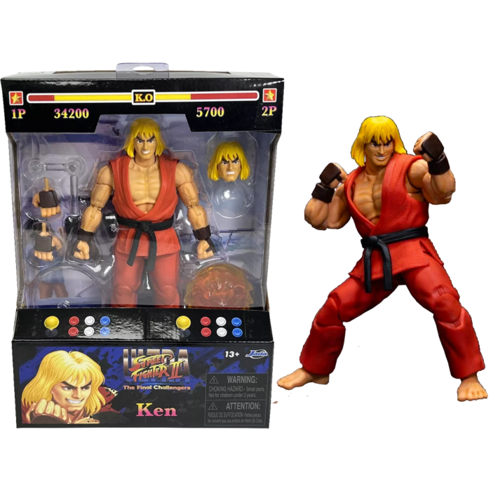 Ultra Street Fighter II: The Final Challengers - Ken 1/12th Scale ...