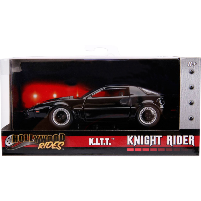 Knight Rider 1982 KITT 1982 Pontiac Firebird Trans Am Hollywood Rides 1 32 Scale Die Cast Vehicle Replica by Jada Toys Popcultcha