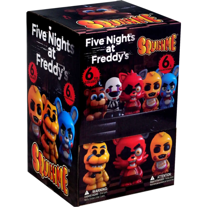 Five Nights at Freddy's - SquishMe Blind Bag Foam Figure (Display of 16 ...