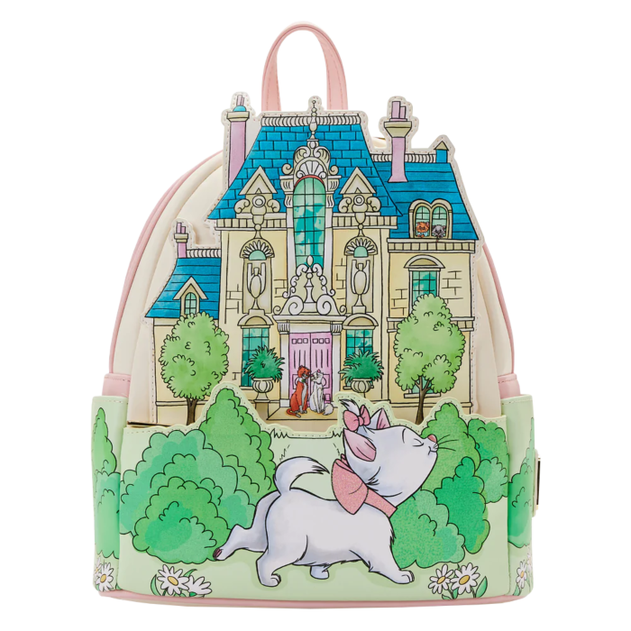 Loungefly Disney the Aristocats Piano Pink Mini deals Backpack Marie NEW