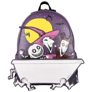 Loungefly Nightmare Before Christmas Shock Faux Leather on sale Mini Backpack