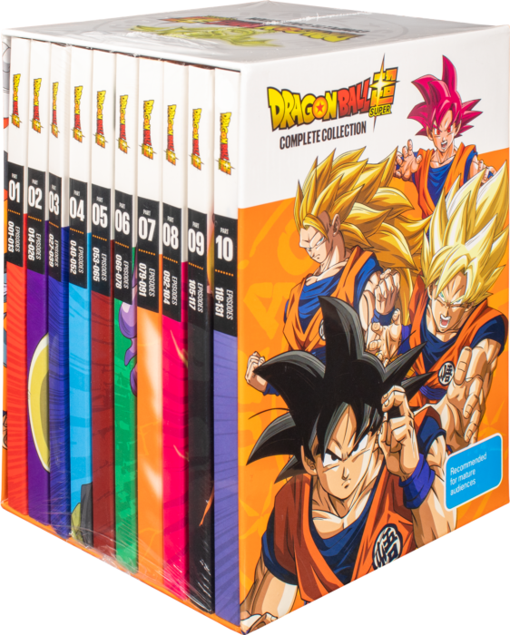 Dragon Ball Super - The Complete Collection DVD Box Set (20 Discs 