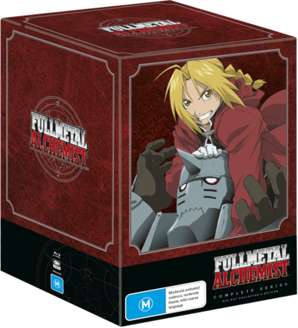 Full store Metal Alchemist DVD Collector Tins