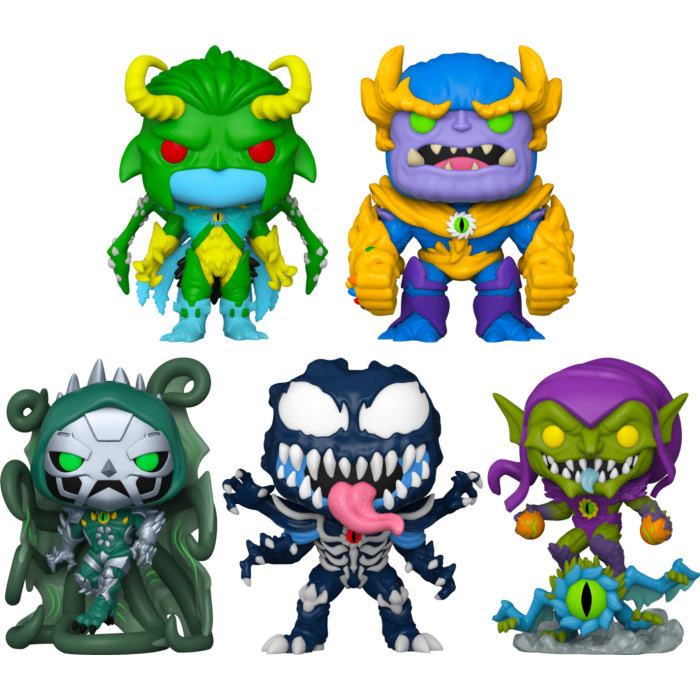 Funko Pop! Marvel Mech Strike Monster Hunters Doctor Doom Green Goblin