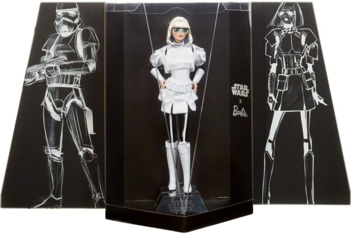 Star Wars shops x Barbie Gold Label Stormtrooper Barbie Doll