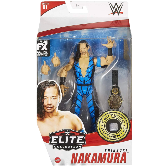 WWE signed top shinsuke nakamura defining moments figure