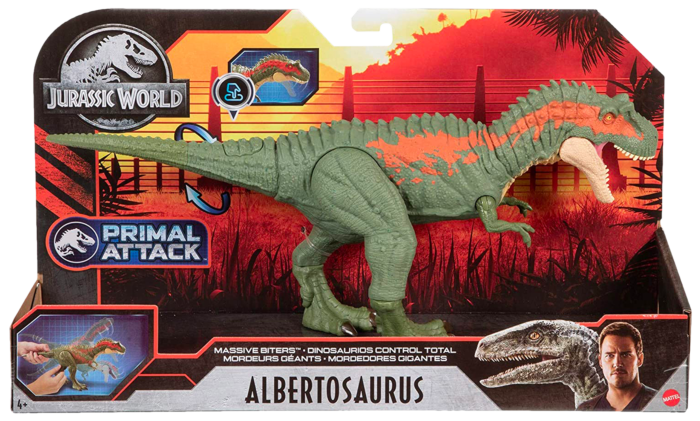 Jurassic World: Camp Cretaceous - Albertosaurus Primal Attack Massive 