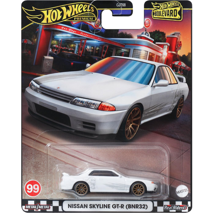 Hot Wheels - Nissan Skyline GT-R (BNR32) Hot Wheels Premium Boulevard ...