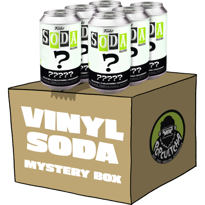 Popcultcha's 6-Pack of Tinnies Mystery Box (Includes 6 Mystery Funko Vinyl  SODA Figures with Collector Can) | Popcultcha